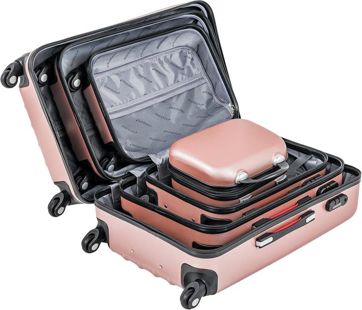 Produktbild Monzana Baseline Kofferset 4tlg (89 l, Handgepäck (bis 50l), M (50 - 90l))