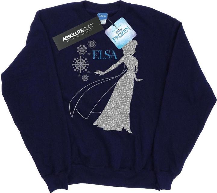 Disney Frozen Elsa Christmas Silhouette Sweatshirt (M)