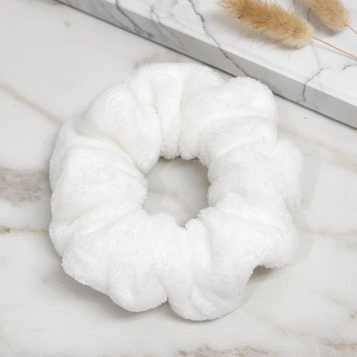 Immagine prodotto JTI Fascetta per capelli in pelliccia sintetica - bianca