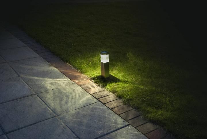 Immagine prodotto EZ Solar Luci solari in acciaio inox - 4 pezzi (8 lm, IP44)