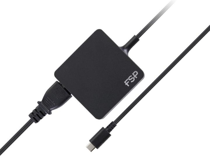 Actual product image Fortron NB Power supply Universal USB-C 65W FSP-NBC 65 AC 100-240V/DC 5V/9V/12V/15V/20V max (65 W)