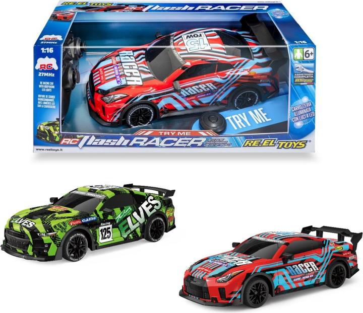 Produktbild Re.Eltoys FLASH RACER: Funkgesteuerter Sportwagen Sc.1:16 - CM 27
