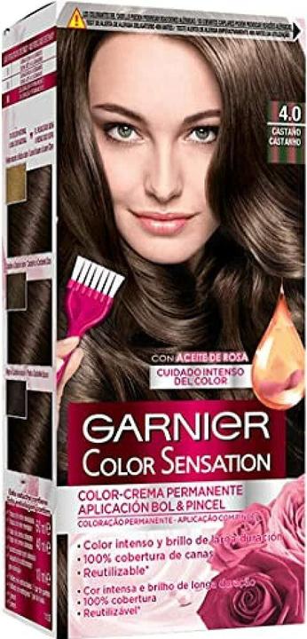 Produktbild Garnier COLOR SENSATION #4.0 castaño (4.0 Braun)