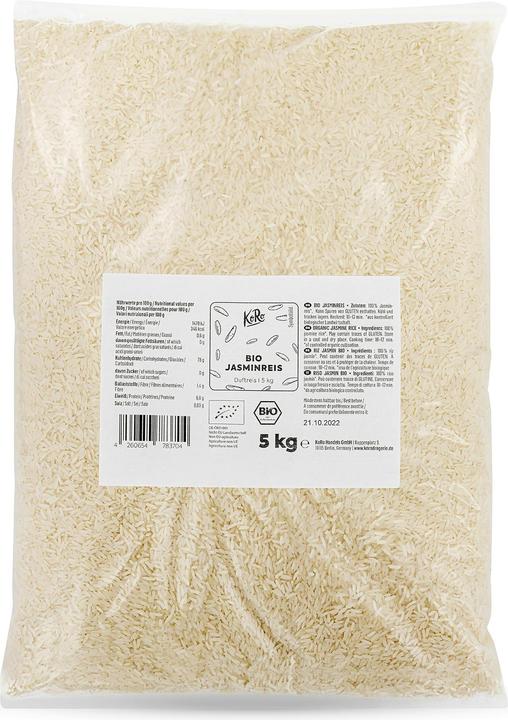 KoRo Organic jasmine rice (5000 g)