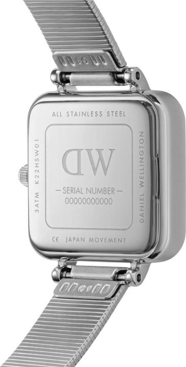 Produktbild Daniel Wellington Quadro Studio Silver White (Analoguhr, 22 mm)