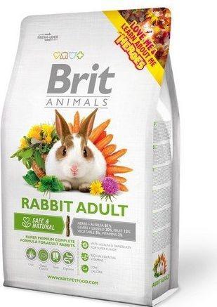 Actual product image Brit ANIMALS 300g RABBIT COMPL.ADULT
