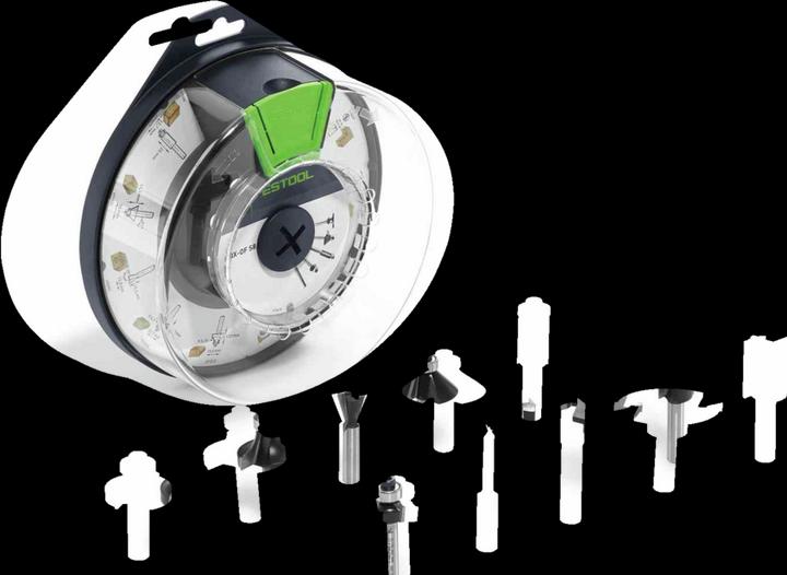 Image du produit Festool Boîte de fraises Box-OF HW S8 Mix