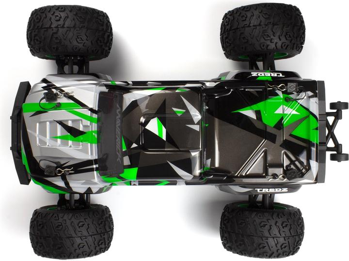 Image du produit Maverick Quantum2 MT Flux 1/10th Monster Truck - Green (Presque prêt à être conduite)