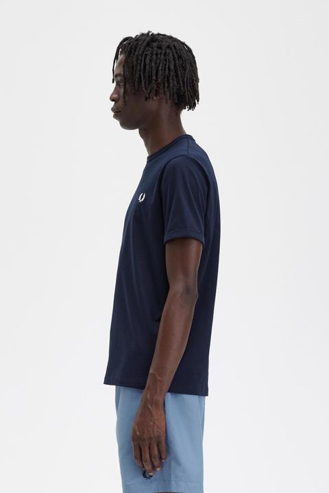 Immagine prodotto Fred Perry Maglietta Ringer navy (XXL)