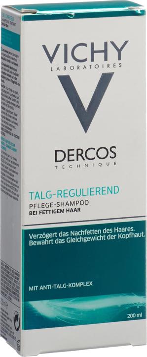 Produktbild Vichy Dercos Talgregulierendes Shampoo (200 ml, Flüssiges Shampoo)