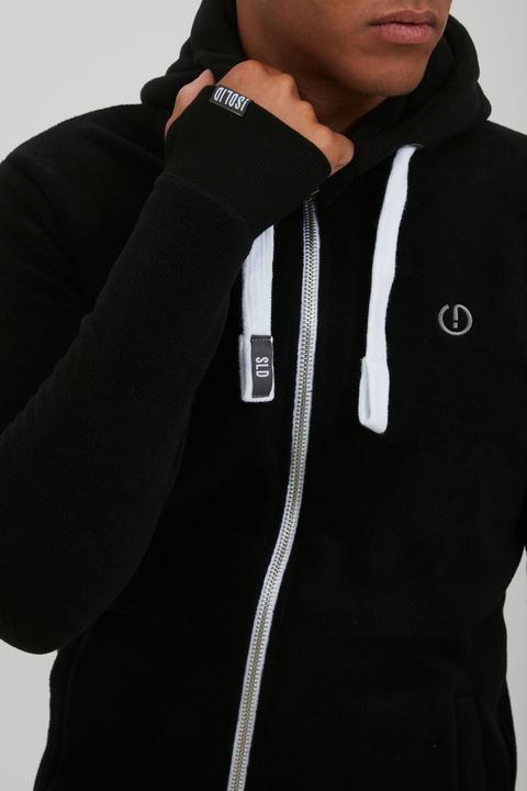 Actual product image Solid Loki Men's Fleece Jacket Zip-Hoodie (M)