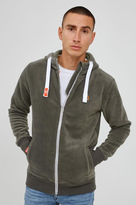Actual product image Solid Loki Men's Fleece Jacket Zip-Hoodie (M)