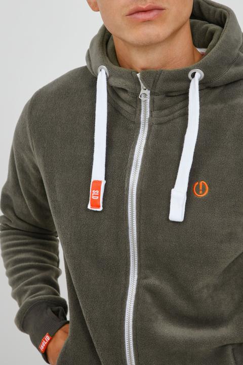 Actual product image Solid Loki Men's Fleece Jacket Zip-Hoodie (M)