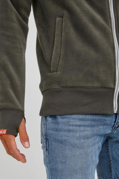 Actual product image Solid Loki Men's Fleece Jacket Zip-Hoodie (M)