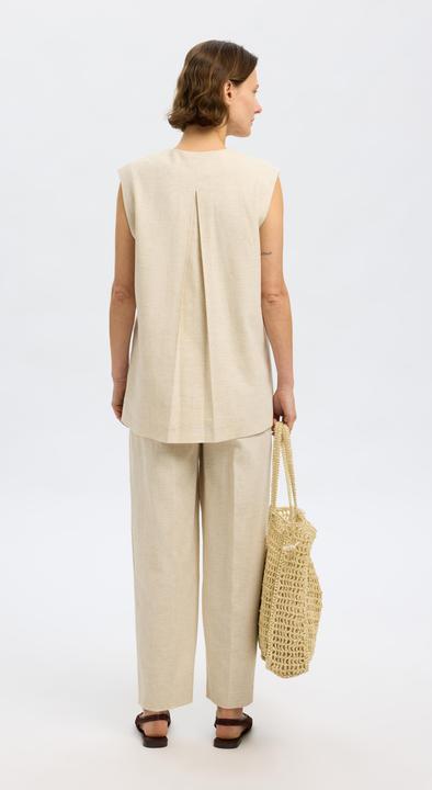 Produktbild Selected Femme High Waist Barrel Fit Hosen (38)