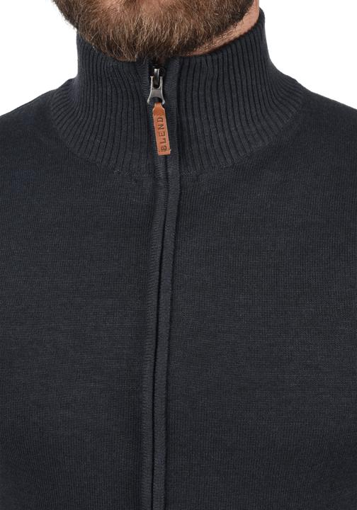 Immagine prodotto Blend Norman Cardigan Maglione Maglia Con Bottoni Da Uomo Con Collo Alto Stampa (XXL)