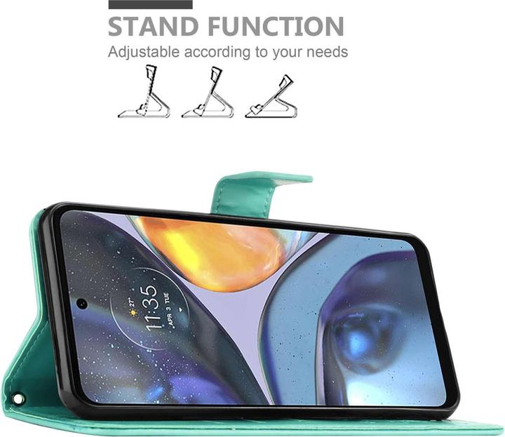 Image du produit Cadorabo Coque pour LG K40S pour Fleur Book (Xiaomi Redmi K40s, K40s)