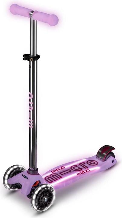 Image du produit Micro Scooter Maxi Deluxe Glow LED Plus Luminous Purple