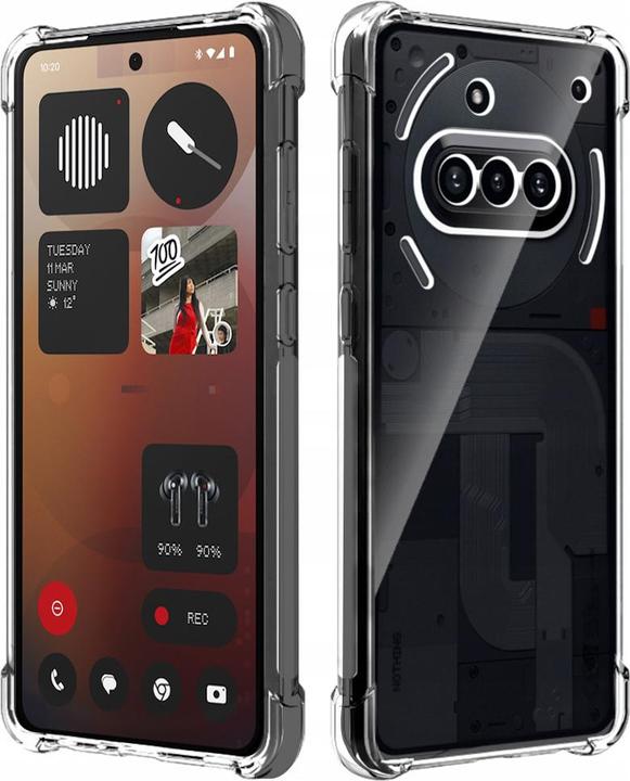 Produktbild Techsuit - Shockproof Clear Silicone - Nothing Phone (3a) - Clear (Nothing Phone (3a))