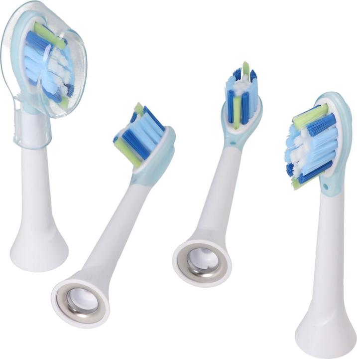 Image du produit AccuCell Tête de brosse à dents Smart Cleaning Brush pour brosses à dents électriques Philips, 4 pièces (4 x)