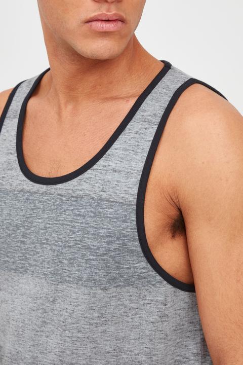 Actual product image Solid Charan Men's Tank Top (M)