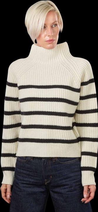 Produktbild Drykorn Stand-Up Collar Cynara Pullover Stripes Off White (S)