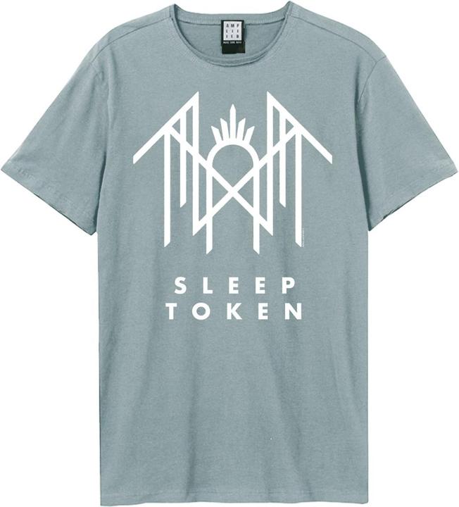 Actual product image Amplified Unisex Adult Crystalina Logo Sleep Token T-Shirt (S)