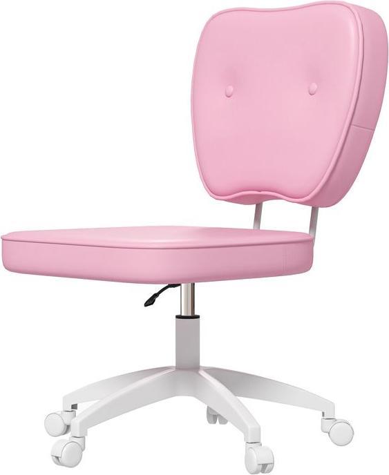 Produktbild Swisshandel24 Bürostuhl, bis 120kg, Kunstleder, Rosa