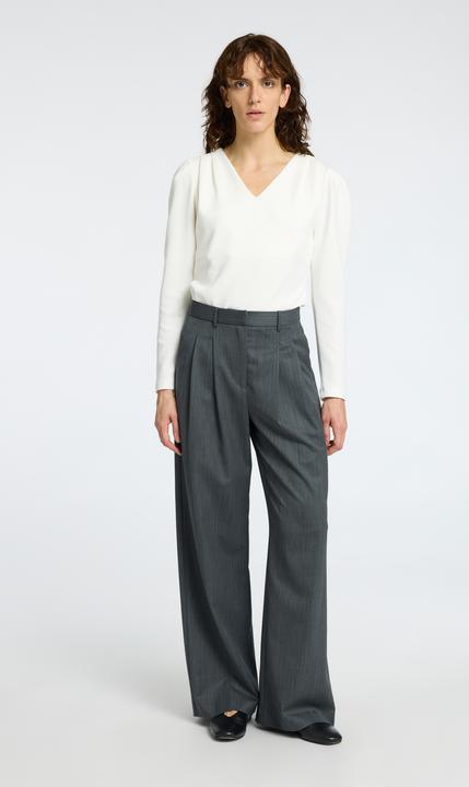 Immagine prodotto Selected Femme Top drappeggiato con scollo a V (S)