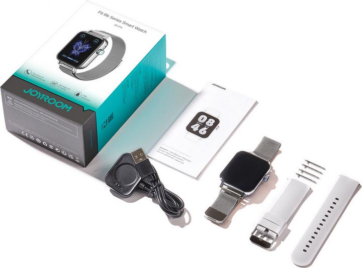 Image du produit Joyroom Montre intelligente JR-FT5 IP68 avec fonction de réponse aux appels - argent