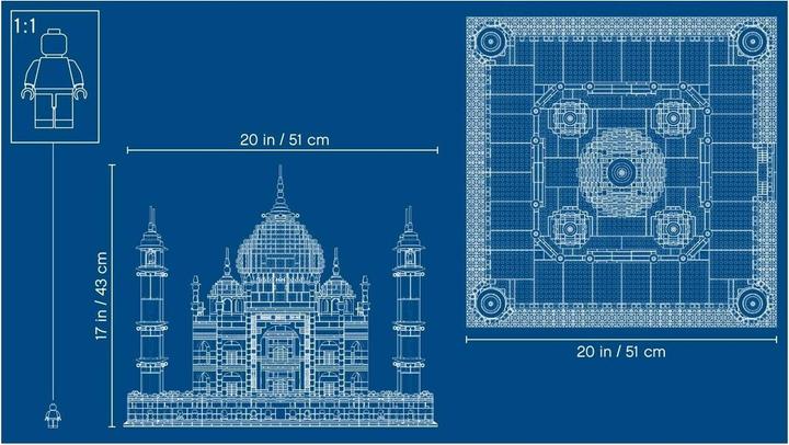 Produktbild LEGO Taj Mahal (10256, LEGO Creator Expert)