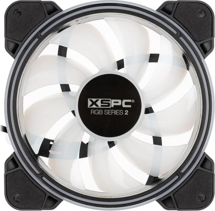 Immagine prodotto XSPC Ventola PWM RGB Serie 2 ARGB (120 mm, 1 x)