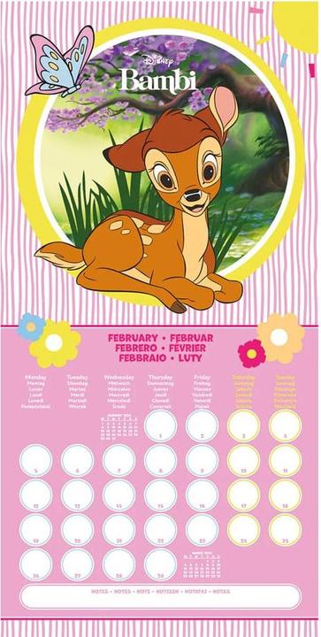 Image du produit Pyramid Disney calendrier 2024 Disney Classics (30 x 30 cm, Anglais)