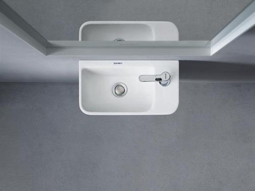 Actual product image Duravit Pillar tap B.2 without pop-up waste chrome