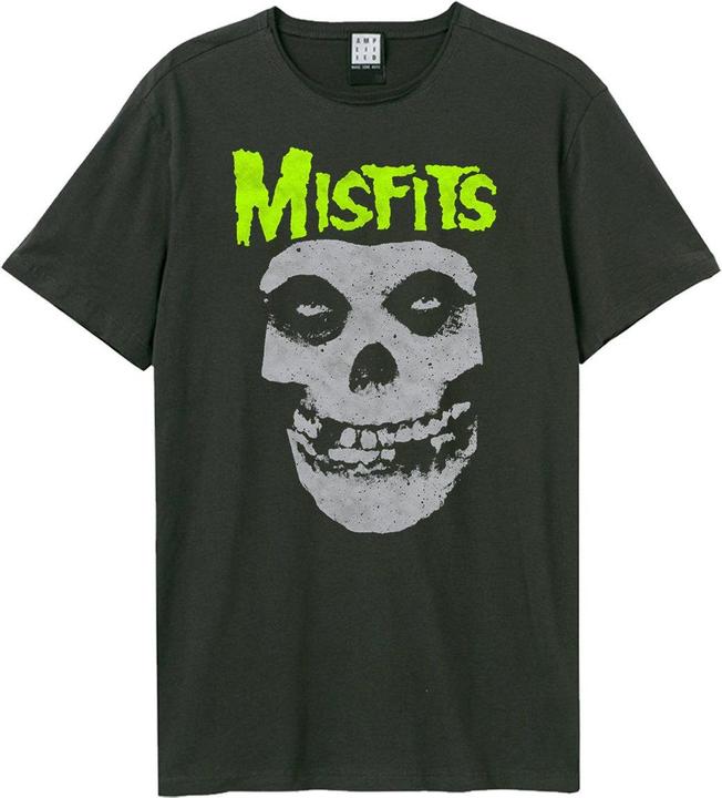 Immagine prodotto Amplified Maglietta Unisex Adulto Neon Skull Misfits (3XL)