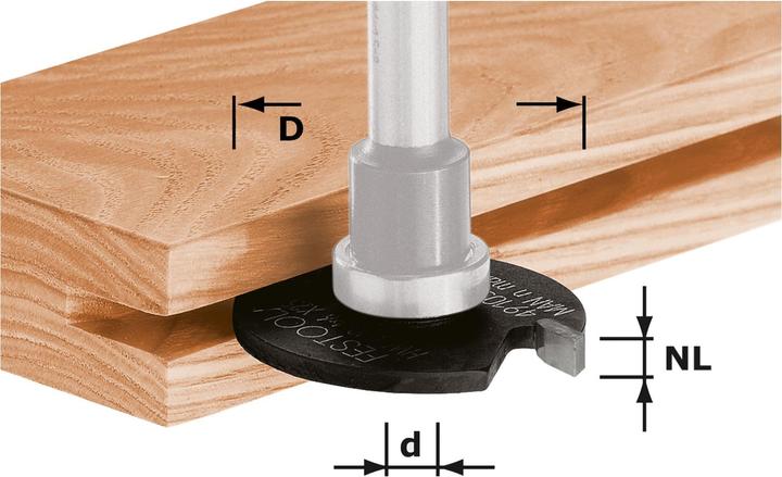 Festool Scheibennutfräser HW D40x5