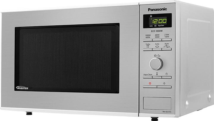 Produktbild Panasonic - NNSD27HSUPG - Magnetron - Solo - 23 liter - Inverter technologie - 1000 watt - RVS (23 l)