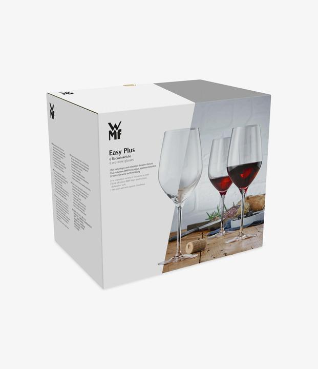 Immagine prodotto WMF Easy Plus (45 cl, 6 Occhiali, Bicchieri da vino rosso)