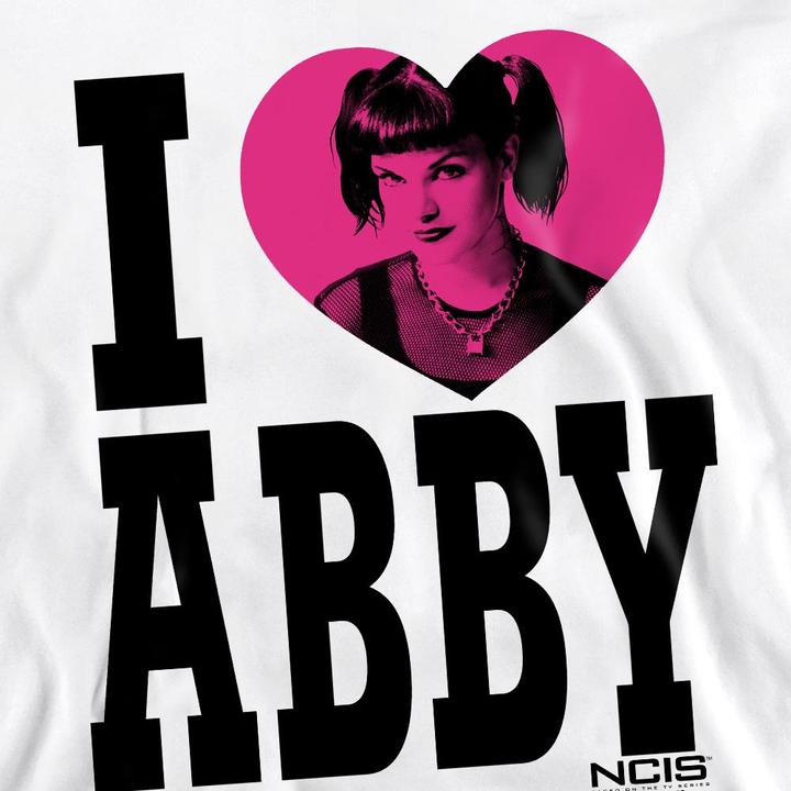 Actual product image Ncis Unisex Adult I Heart Abby Sweatshirt (S)