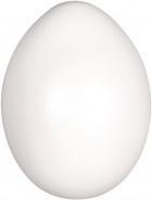 Image du produit Rayher Set de 10 oeufs en plastique blanc 6cm (10 x)