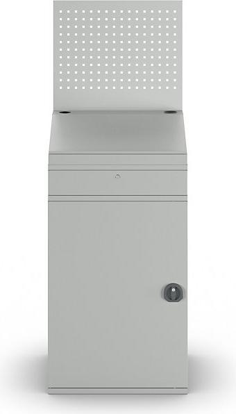 Produktbild eurokraft pro Computer-Arbeitsstation, Stahlblech