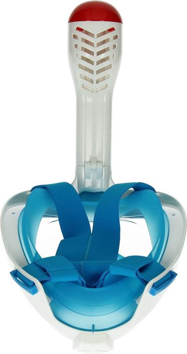 Actual product image Caruba Full Face Snorkel Mask Swift Foldable + Action Cam Mount (blue S/M)