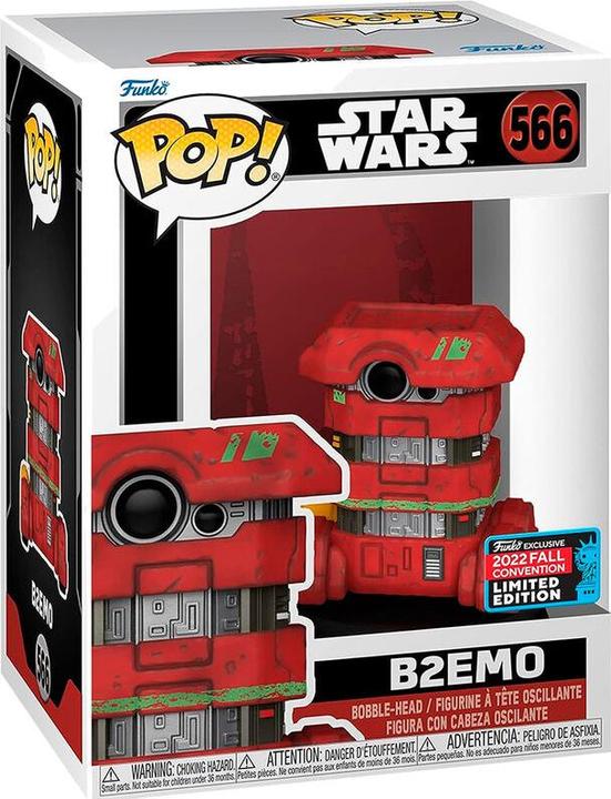 Actual product image Funko POP! Star Wars Andor : B2EMO (566) EXM