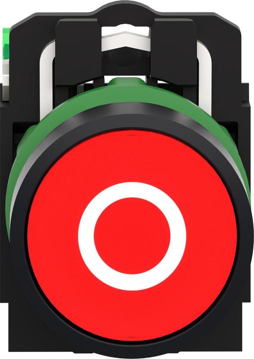 Image du produit Schneider Electric Tête d'émetteur ZB5R, inscription rouge "O