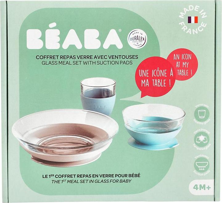 Actual product image Beaba Glass tableware set