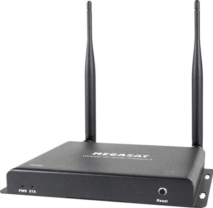 Megasat Transmission sans fil HDMI (kit) Émetteur HD sans fil Premium II 200 m 20 kHz, 60 kHz 1920 x 1080 (200 m, HDMI 2.0)