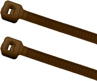 Image du produit Tecline Kabelbinder, braun, 160 x 2,5 mm VPE: 100 Stück (100 pcs)