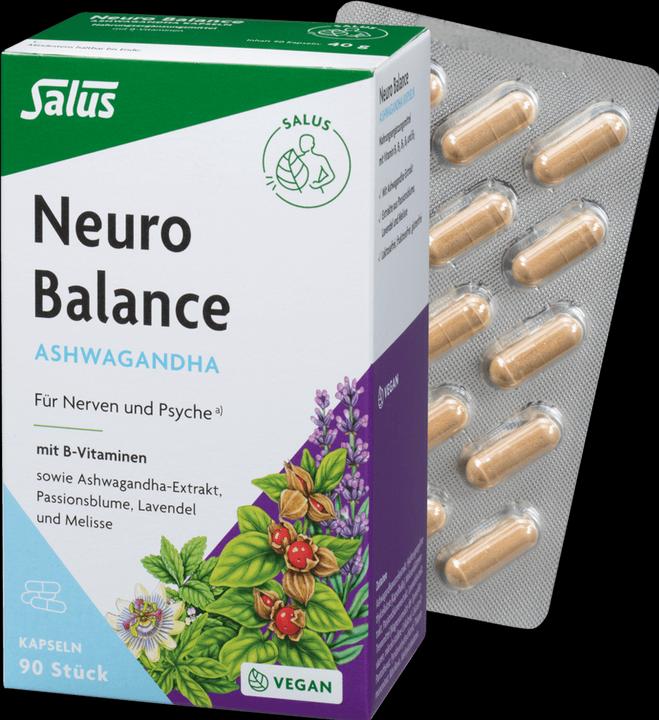 Immagine prodotto Salus Neuro Balance Ashwagandha (30 Pezzo/i, Pillole, 32 g)