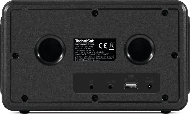 Productafbeelding TechniSat DigitRadio 550 IR (VHF, DAB+, Internet radio, WiFi, UNDOK)