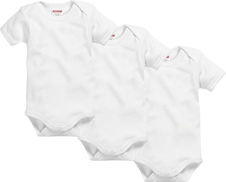 Produktbild Playshoes Kurzarm-Wickelbody 3er Set uni Gr. 86/92 (92)